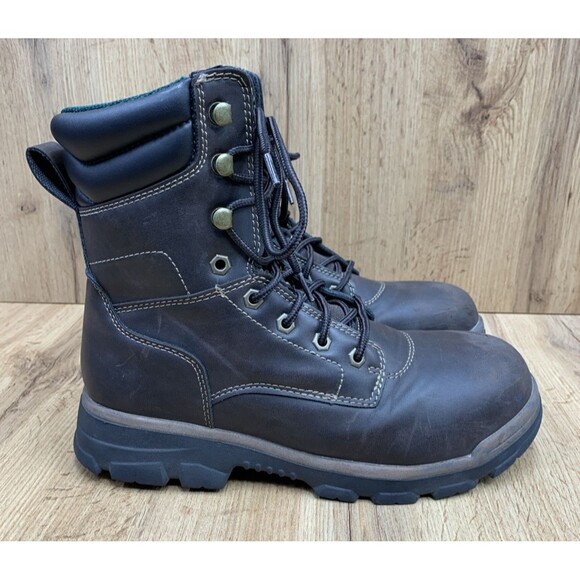 Brahma Steel Toe Oil Resistant Black Work Boots Size 8 ASTM F2413-18 main image 15